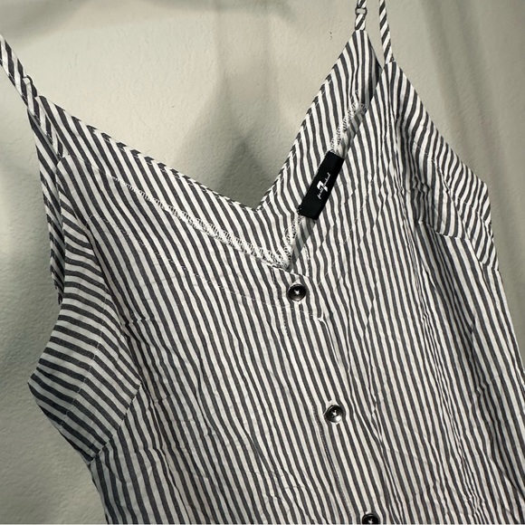 7 For All Mankind Midi Button Up dress size Small - Picture 5 of 5